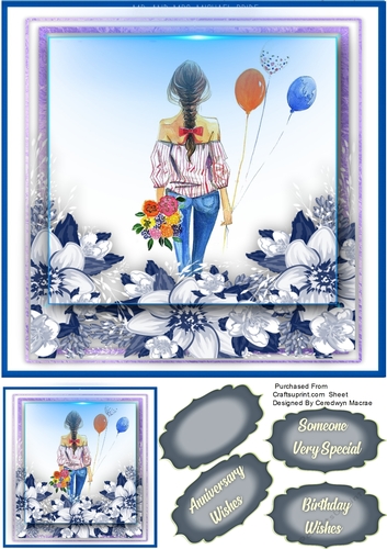 Beautiful Balloon Girl