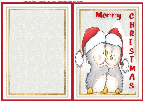 A5, Cut and Fold Card 4