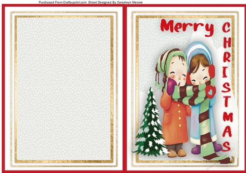 A5, Print ad Cut Card 6