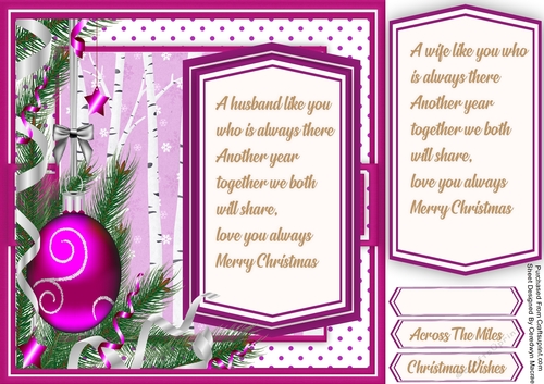 Seasons Greetings , Husband or Wife