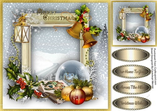 Christmas Scene and Baubles 2