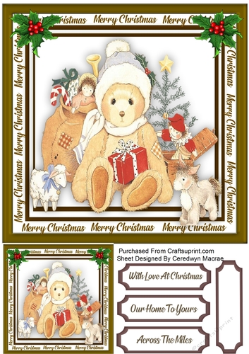 Lovely Christmas Bear