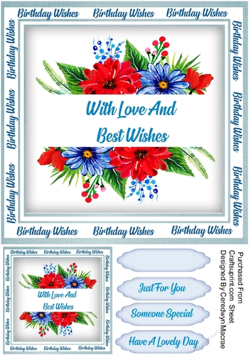 With Love And Best Wishes
