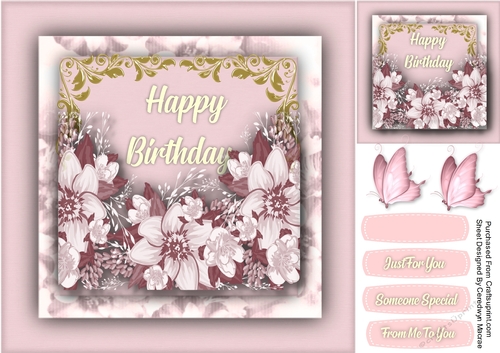 Pink Flower Meadow 