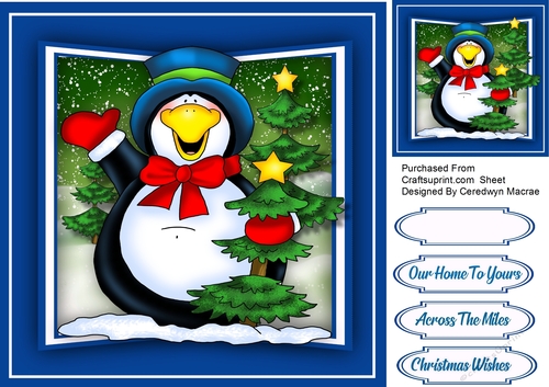 Penguins Christmas Tree  