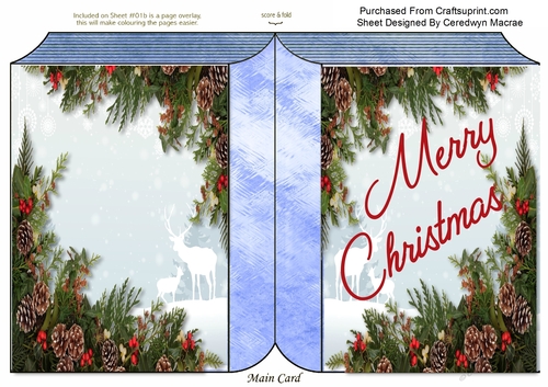 Beautiful Christmas blue, Green