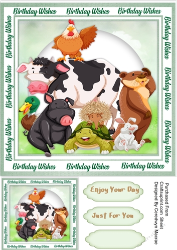 Birthday Zoo Friends  4