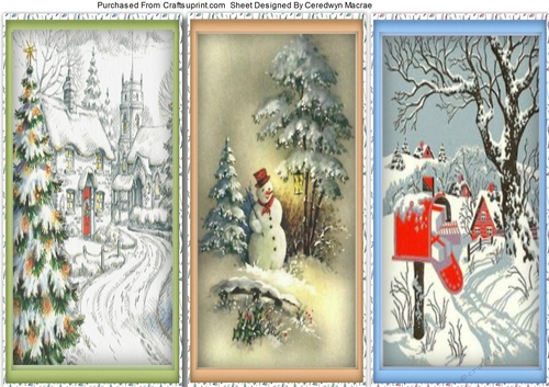 3, Lovely DL Card Fronts 