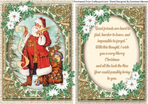 A5 Christmas Card With Verse, 4