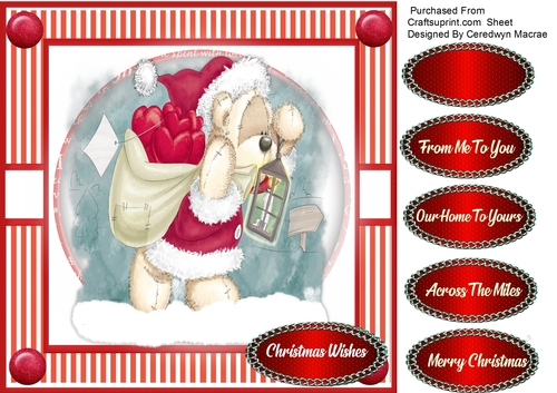 Santas Christmas Hearts 