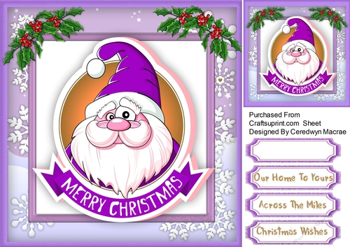 Lilac Holly Jolly Sanra