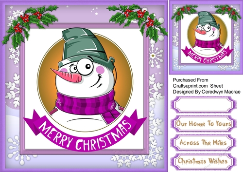 Llac  Holly Jolly Snowman