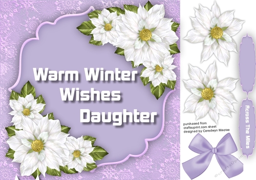 Warm Winter Wishes Daughter