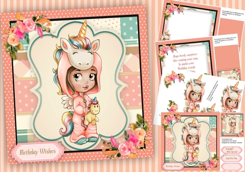 8x8 Mini Kit , The Little Unicorn 