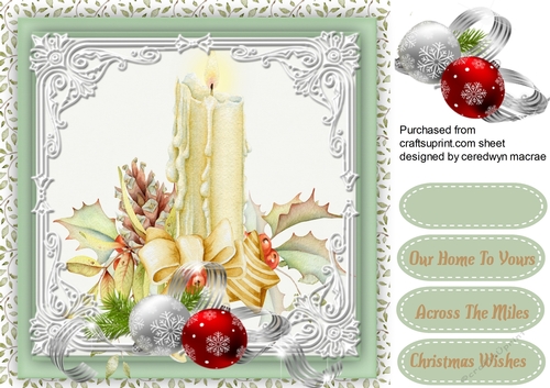 Beautiful Christmas Candles 