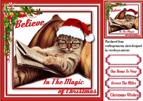 Believe in the Magic of Christmas , Red