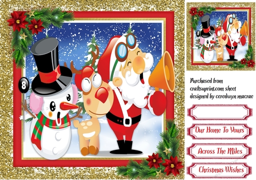 Santa and Friends Party Time 