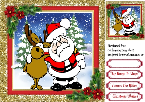 Santa and Rudolph , Best of Pals