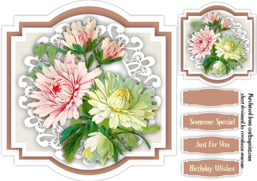 Beautiful Fragrant Chrysanthemums 