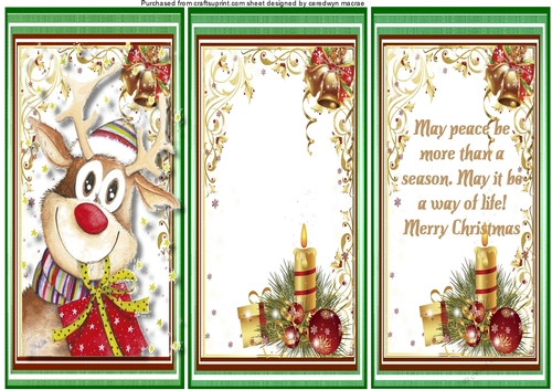D,L Rudolphs Red Nose with Verse 