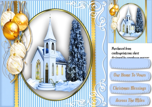 Beautiful Christmas Church 1