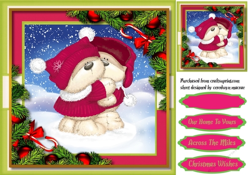Hugs and Christmas Wishes 