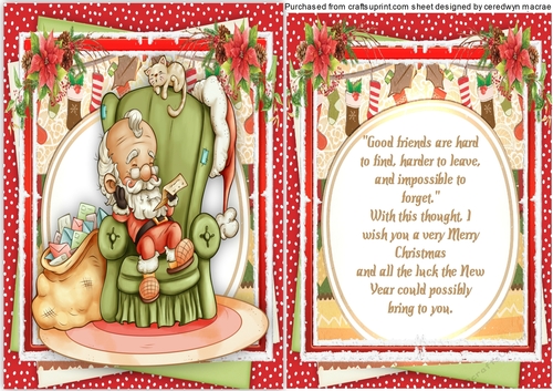 A5 Letter for Santa 