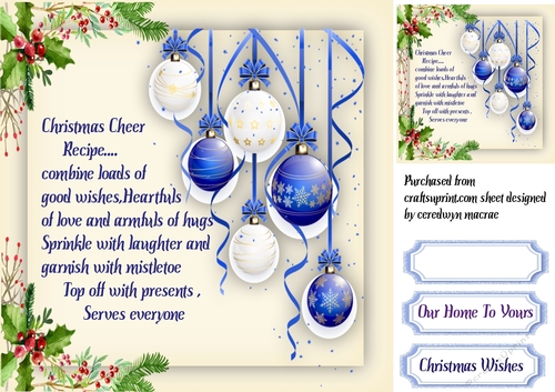 Beautiful Christmas Cheer 1 