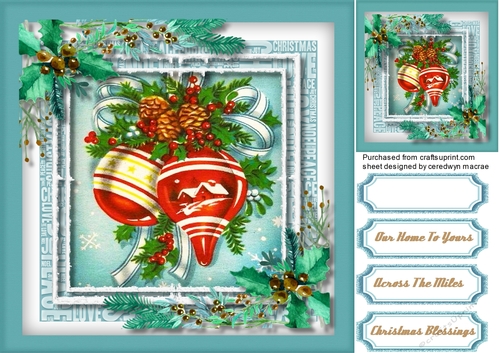 Lovely Baublea on Aqua Mat 