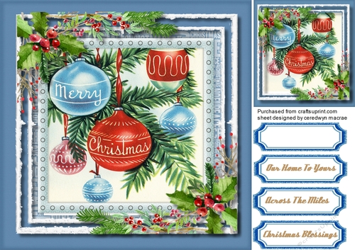 Merry Christmas Baubles