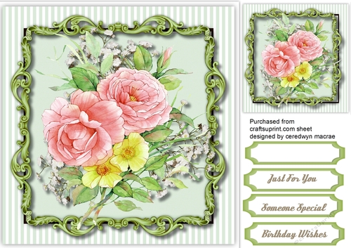 Beautiful Fragrant Roses  and Babys Breath