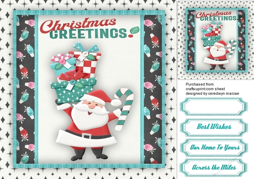 Santas Christmas Greetings 