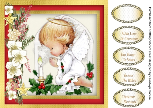 Beau/tiful Angel at Prayer