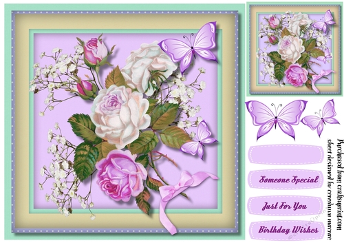 Lilacs and Butterflys 