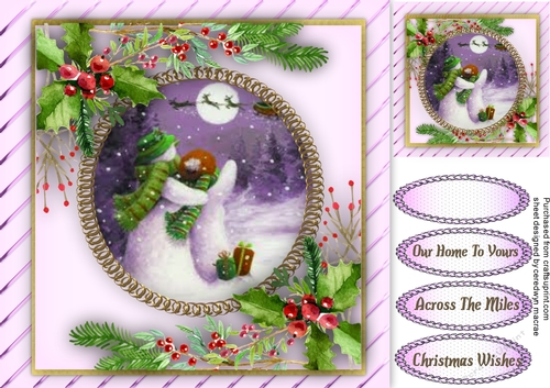 Beautiful Christmas Snowman 