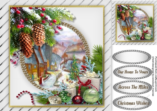 Beautiful Winter Village 