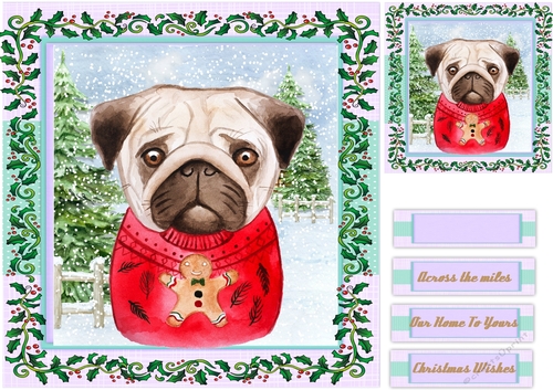 Pugs Christmas Jumper