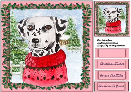 Dalmations  Christmas Jumper