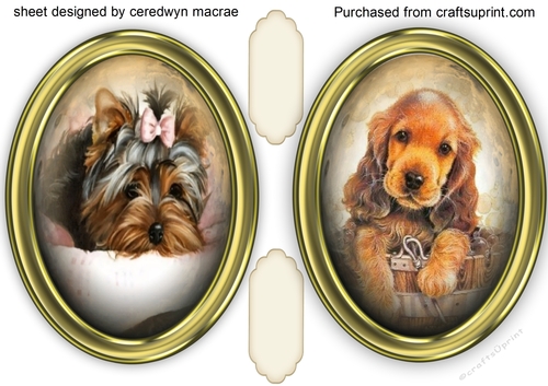 2, Beautiful Pup Toppers 3