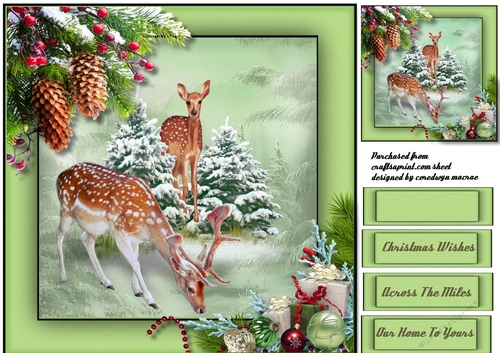 Deer in the Snow 