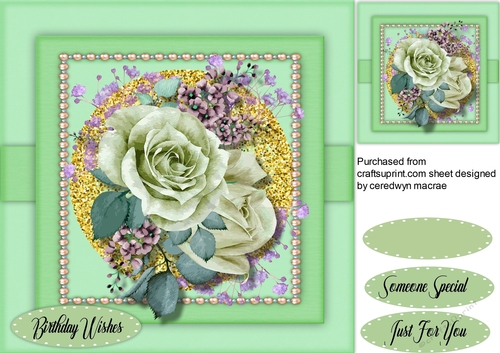 Beautiful Cream Vintage Roses