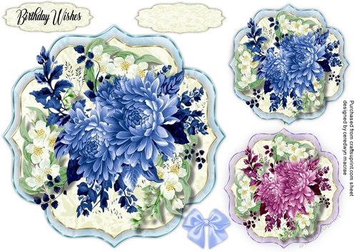 Beautiful Chrysanthamum  Topper 