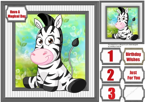 Zebras   Birthday