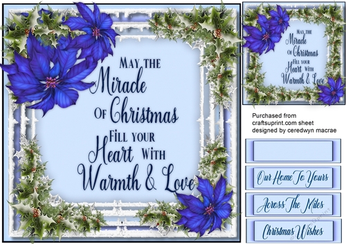 The Miracle of Christmas , Blue