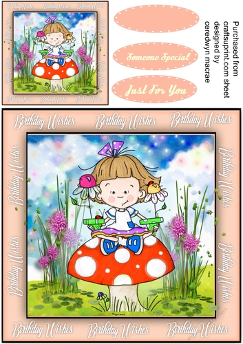 Little Toadstool Girl 