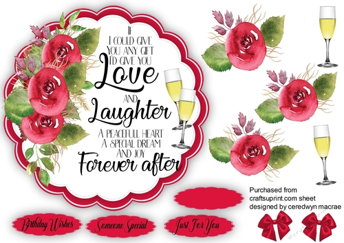 Love and Laughter Birthday Wishes