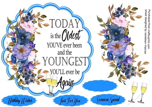 Older and Younger Birthday Wishes