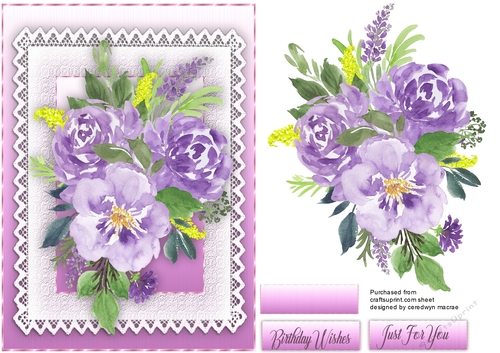 Beautiful  Lilac Fantasy Roses