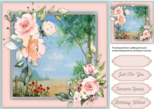 Roses in the Meadow