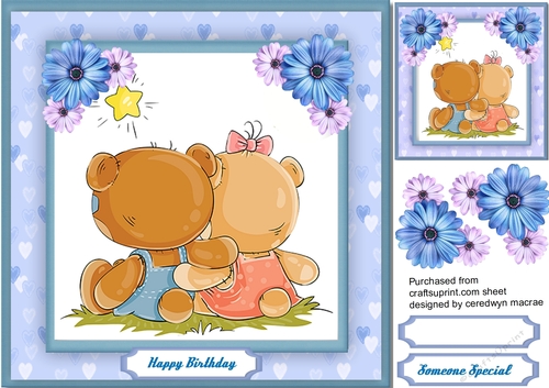 Star Gazing Bears  Bear